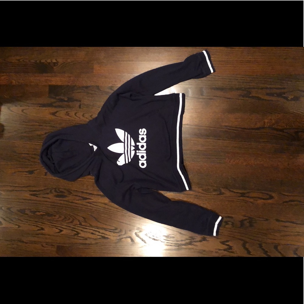 Adidas Cropped Hoodie